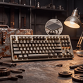 Industrial Retro Wired Mechanical Keyboard | 87 Keys