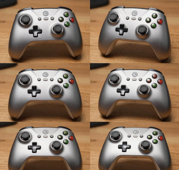 Metallic Bluetooth Wireless Gamepad