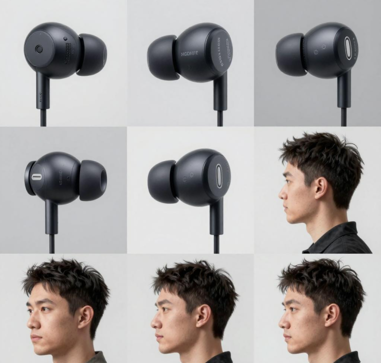 Wired In-ear Computer Earphones with Microphone